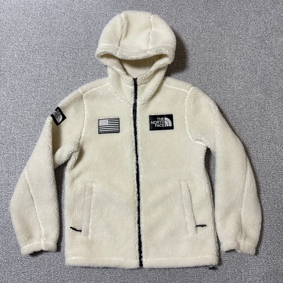 [정가 16만원] 노스페이스 후리스 후드 집업 M 상품이미지1
