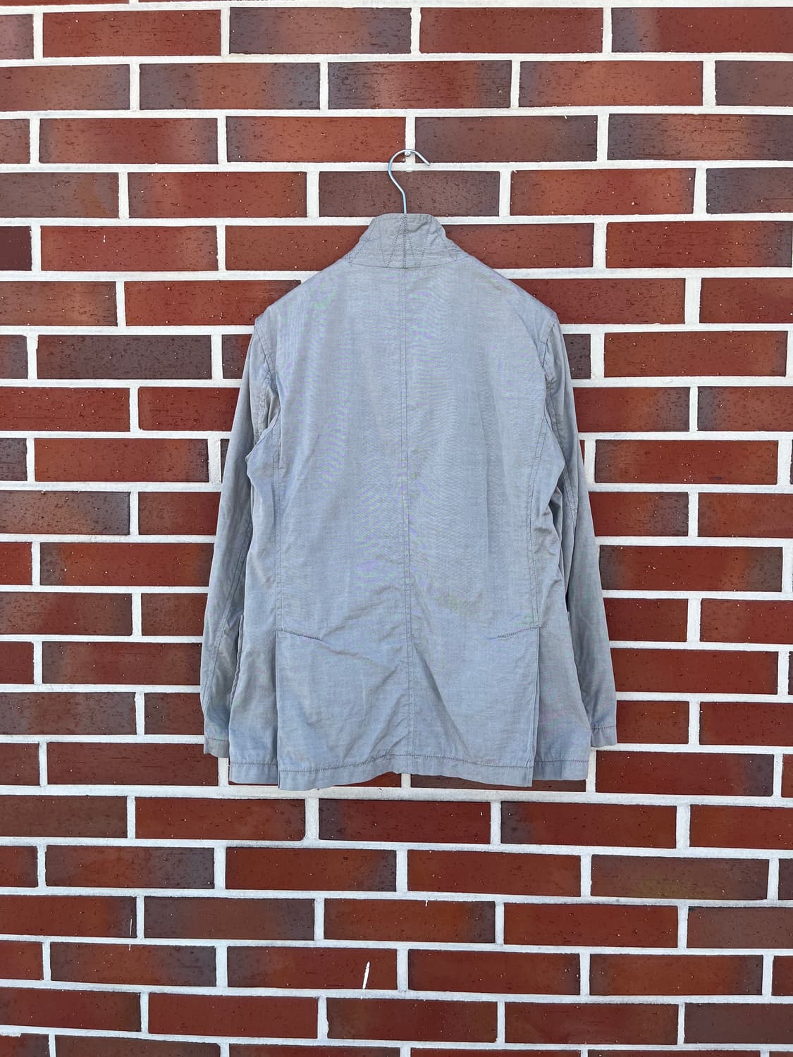 Engineered Garments 그레이 코튼 셔츠 자켓 상품이미지4