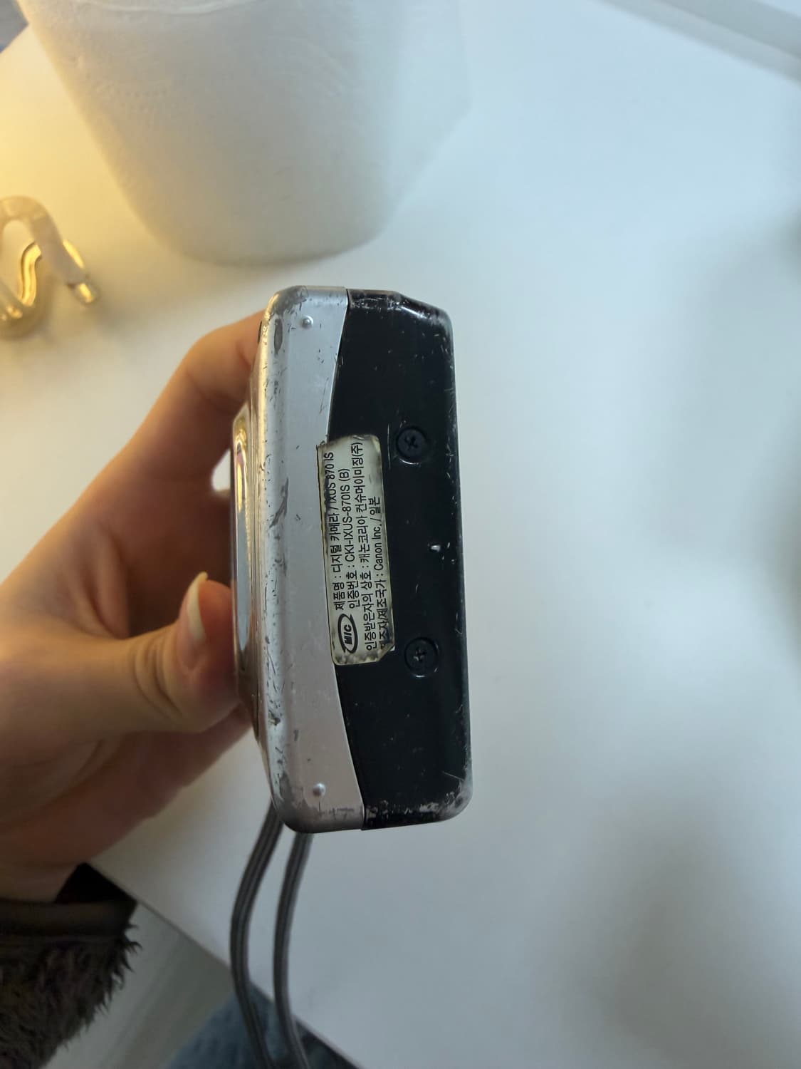 세은디카)캐논 익서스 870 IS 실버 카메라 상품이미지5