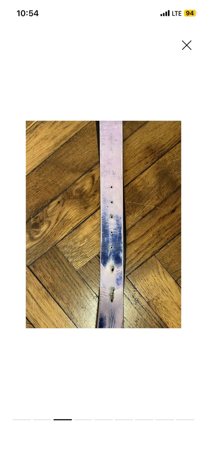 100) 메종 마르지엘라 아카이브 미러 버클 벨트 상품이미지6