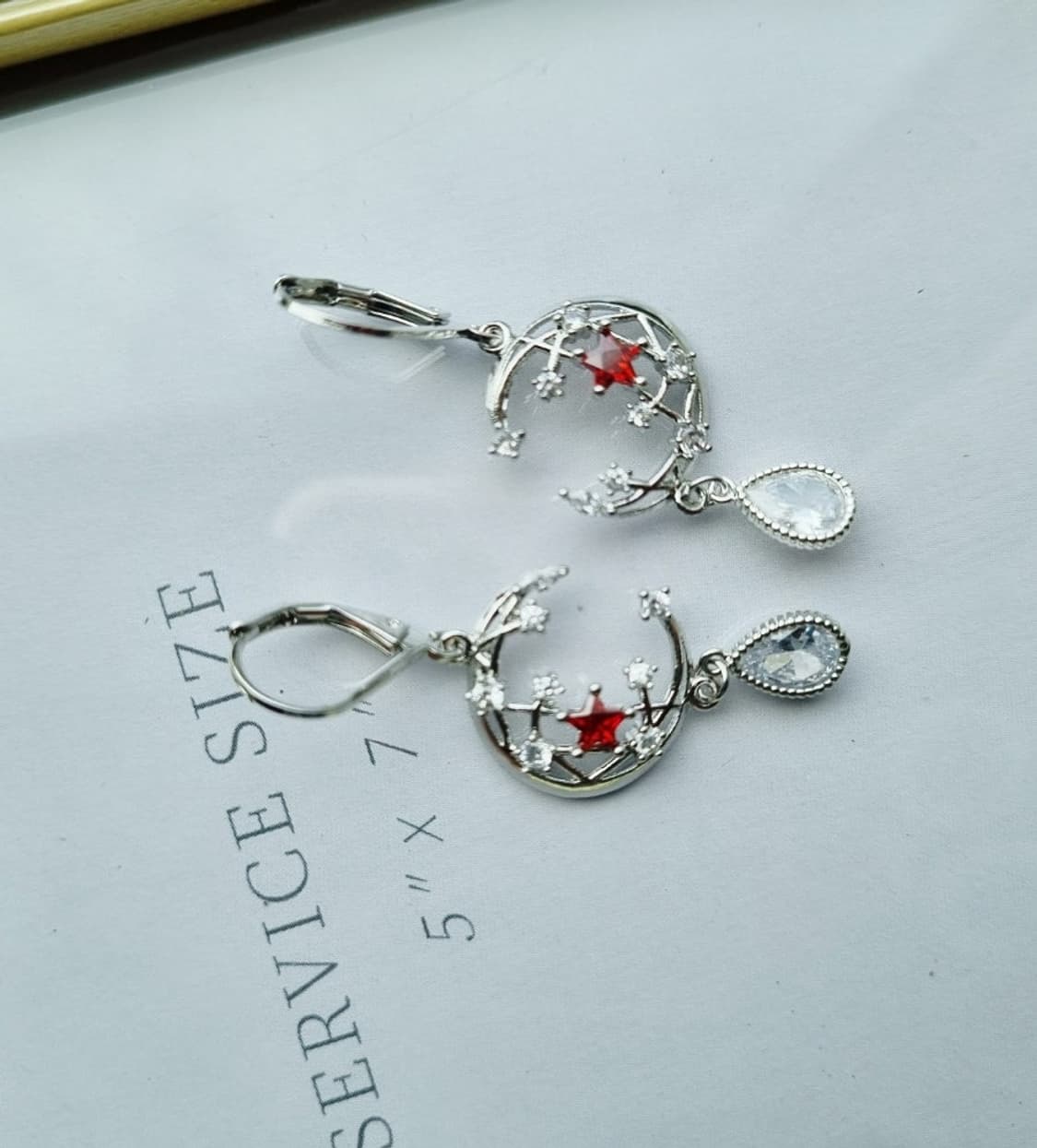 새상품. 핸드메이드 )초승달귀걸이 상품이미지4