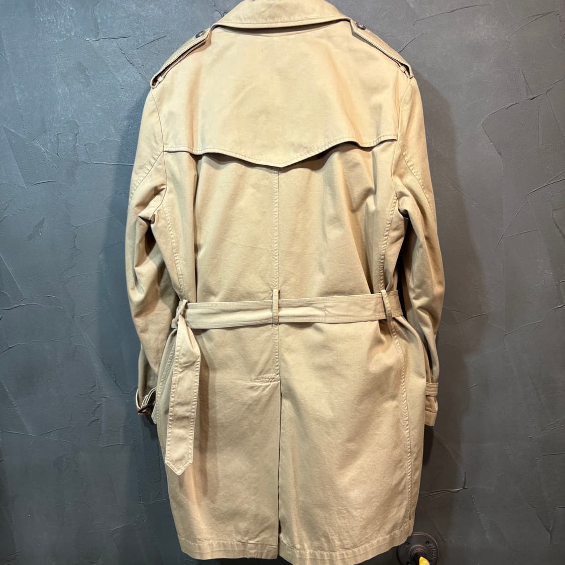 [M] BURBERRY 버버리 베이지 트렌치 코트 상품이미지4