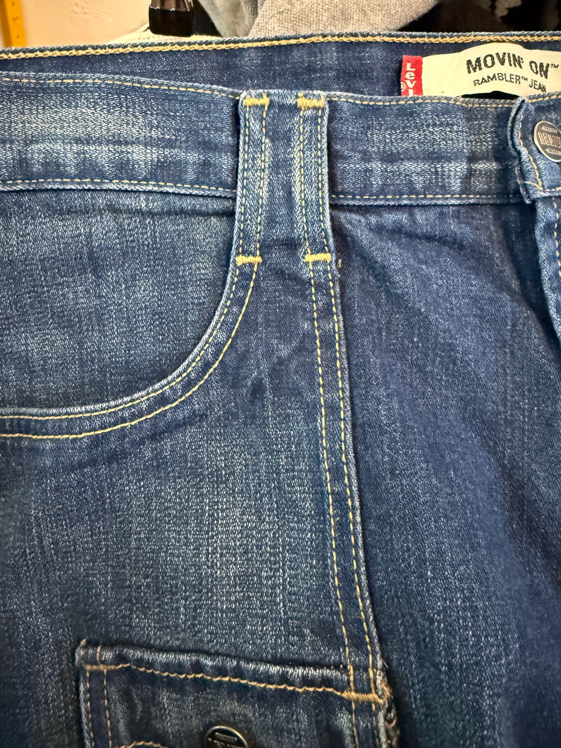 리바이스 MOVIN’ ON 램블러 517 부츠컷 팬츠36/30 상품이미지5