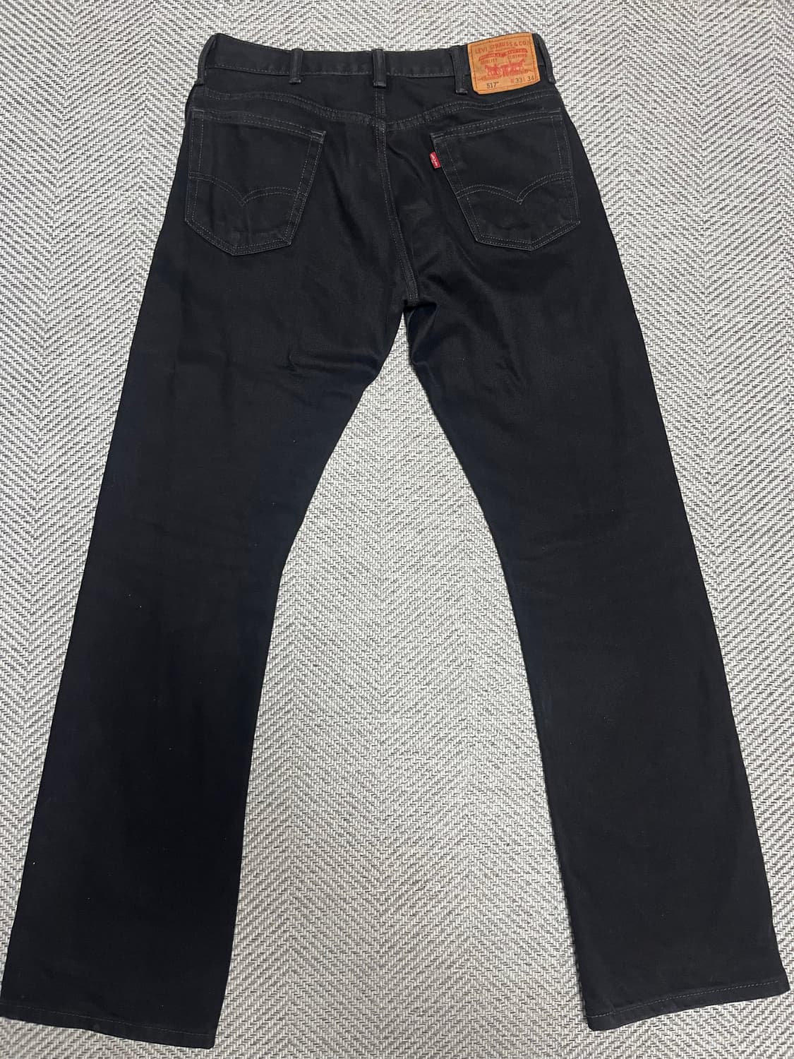 리바이스 517 블랙 33x34 상품이미지2