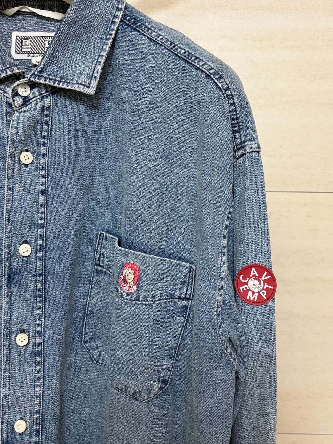 16SS 카브엠트 C.E WIDE DENIM SHIRT #2 상품이미지3