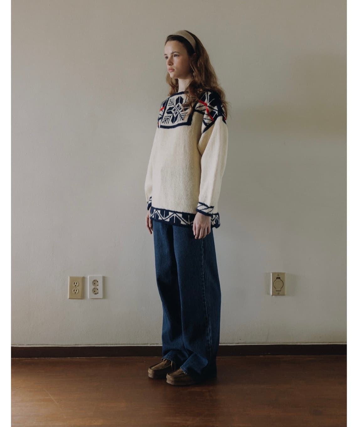 새상품) 파르벵 farven 코듀로이 데님 팬츠 M 상품이미지7