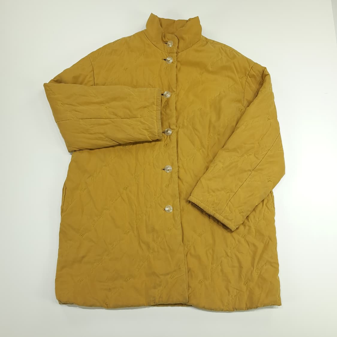 CN652 M 버버리 일본판 골든 퀄팅 자켓 코트 상품이미지2