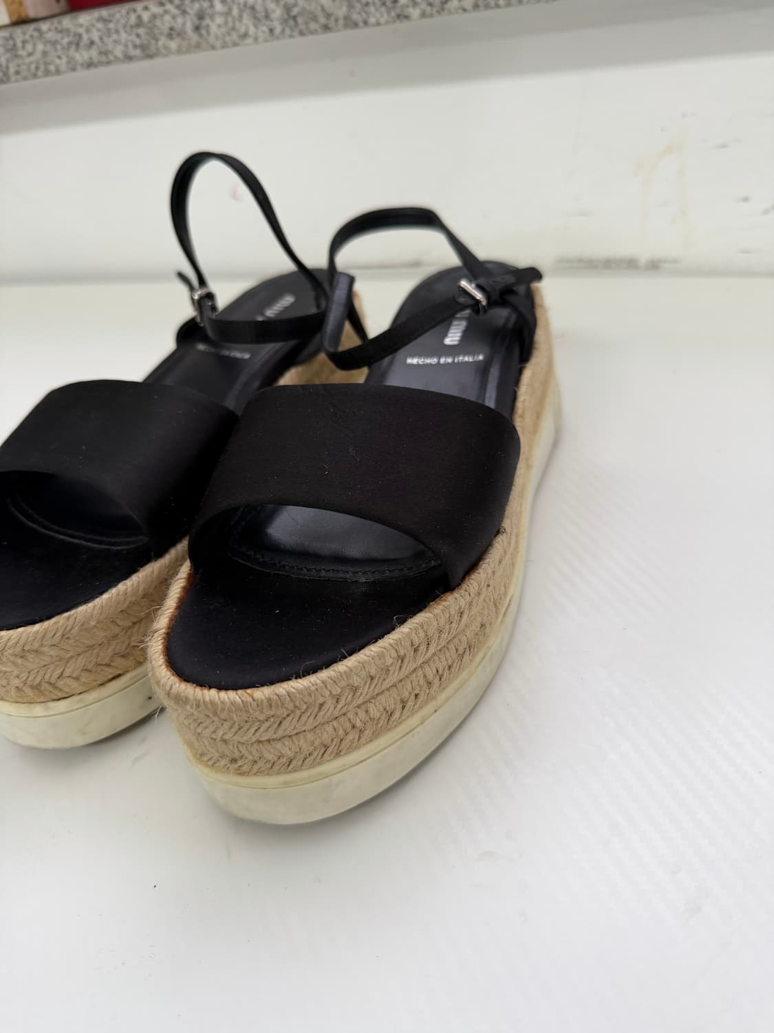 정품) 미우미우 여성 에스파드류 샌들 36.5(235) 상품이미지2