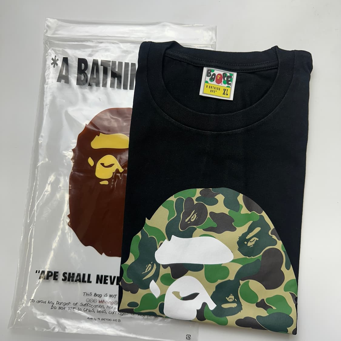 BAPE ABC CAMO BY BATHING APE TEE 베이프 티셔츠 상품이미지2