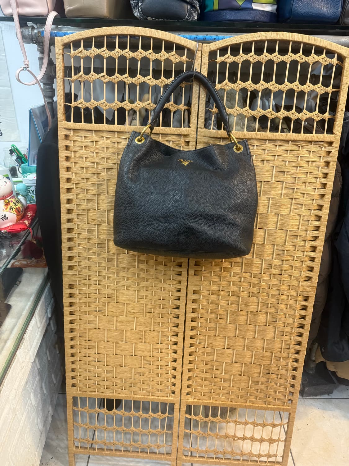 정품 프라다 비텔로 쇼퍼백 팝니다 상품이미지1