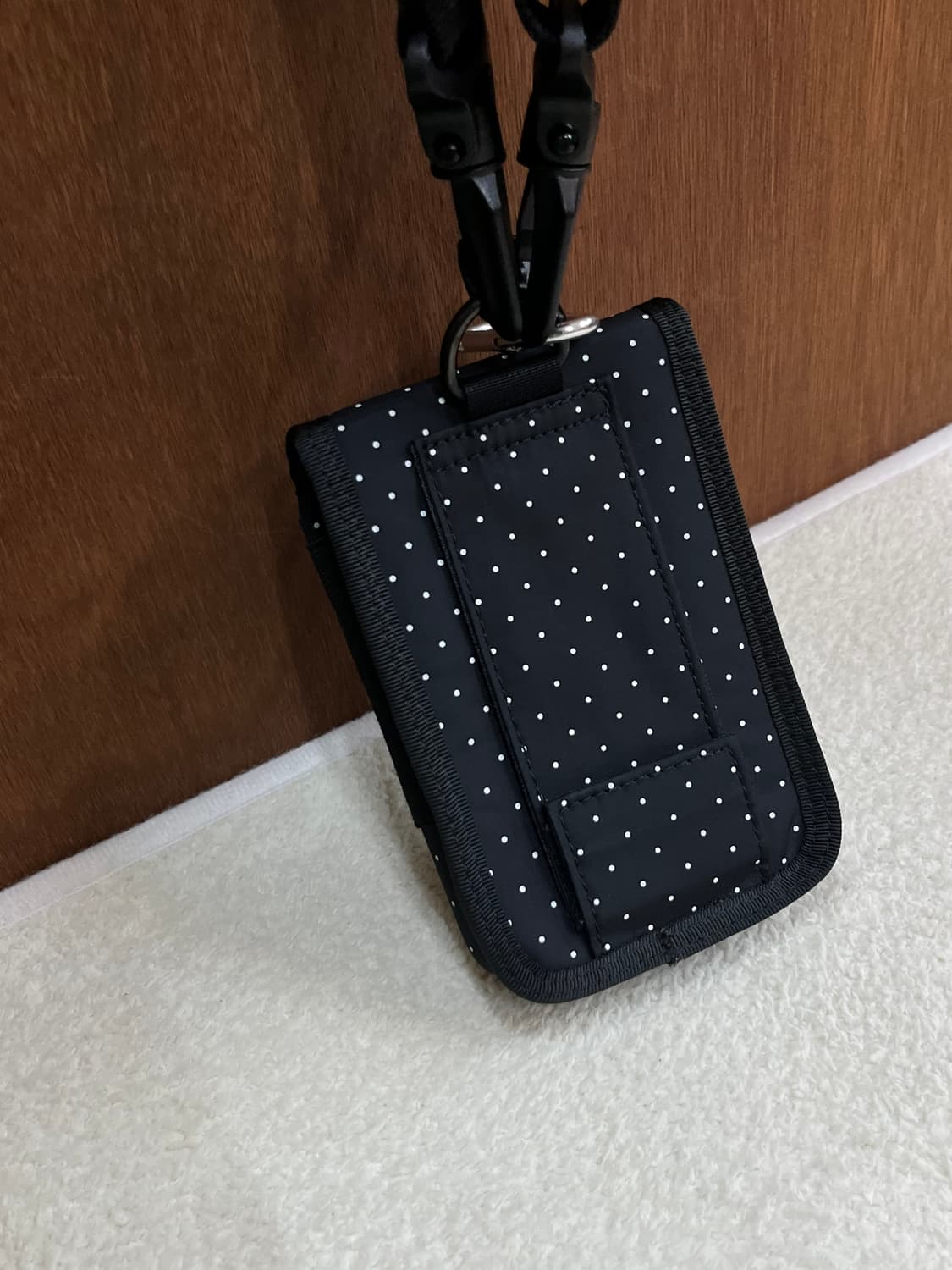 포터 크로스바디 월렛 백 블랙 상품이미지8