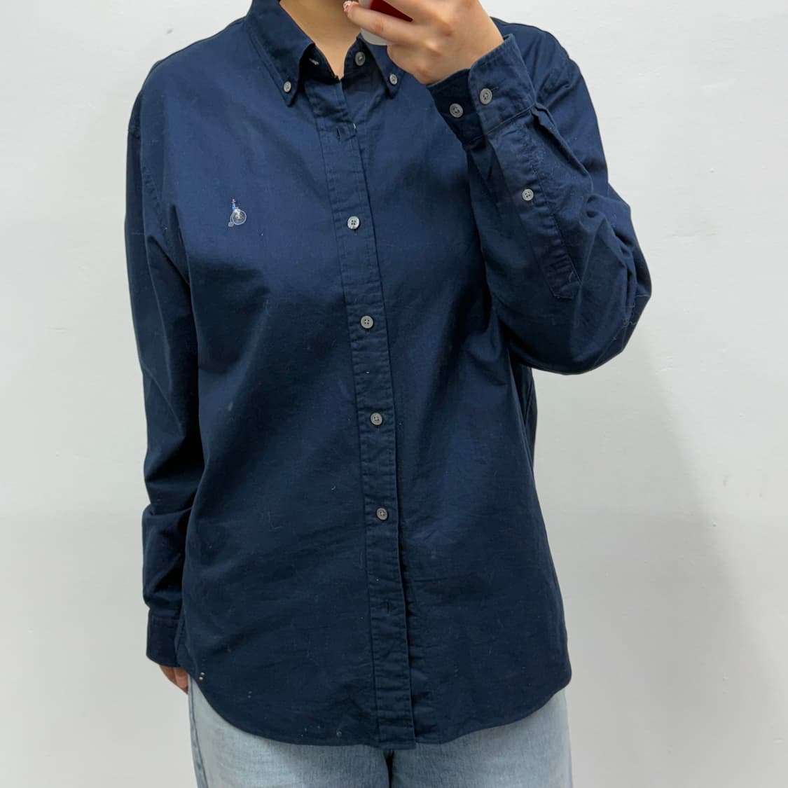 [L] 빈폴 네이비 셔츠 상품이미지2