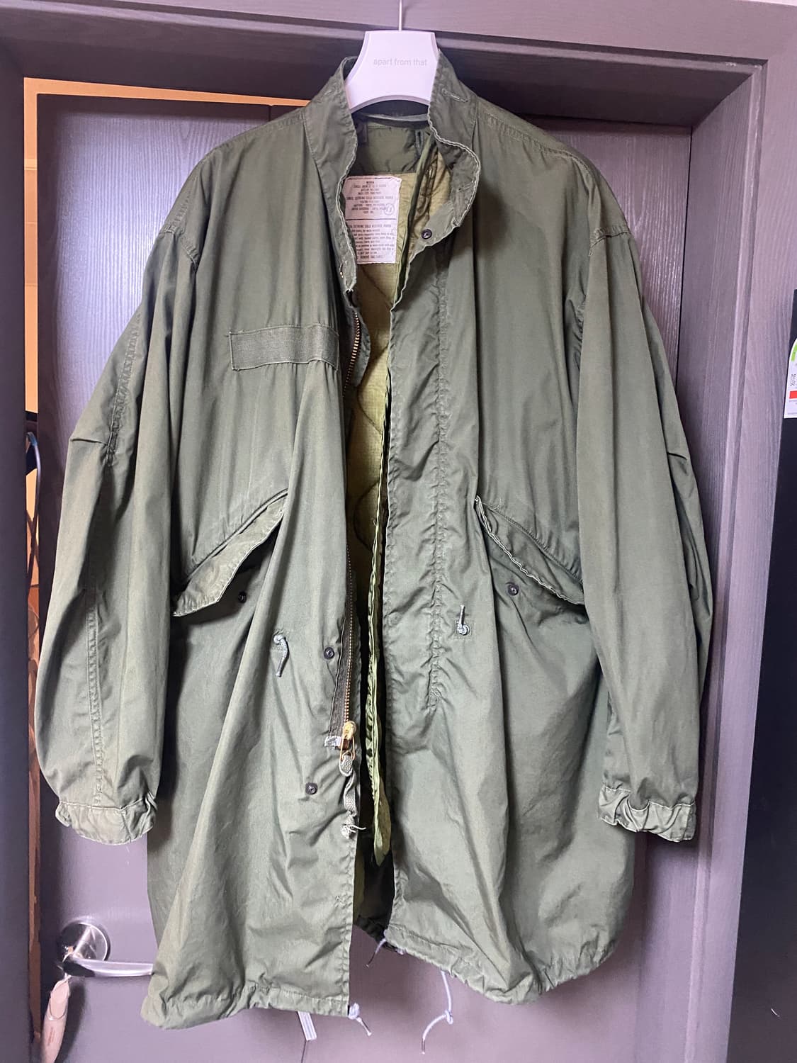 OG m65 피쉬테일 파카 m사이즈 외피+내피 데드스탁급/초민트급 상품이미지1