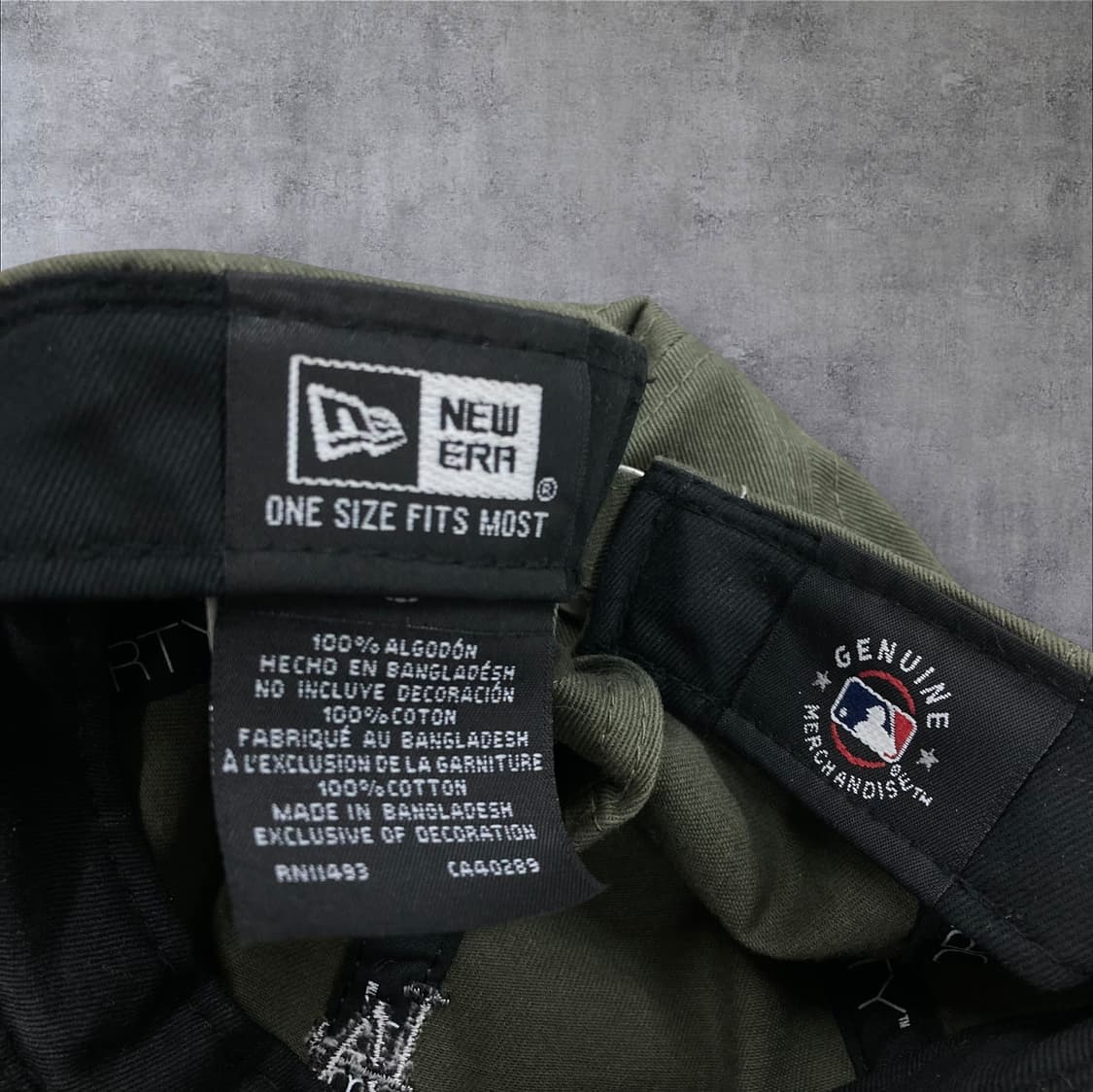 뉴에라 LA다저스 로고 카키 볼캡 상품이미지5