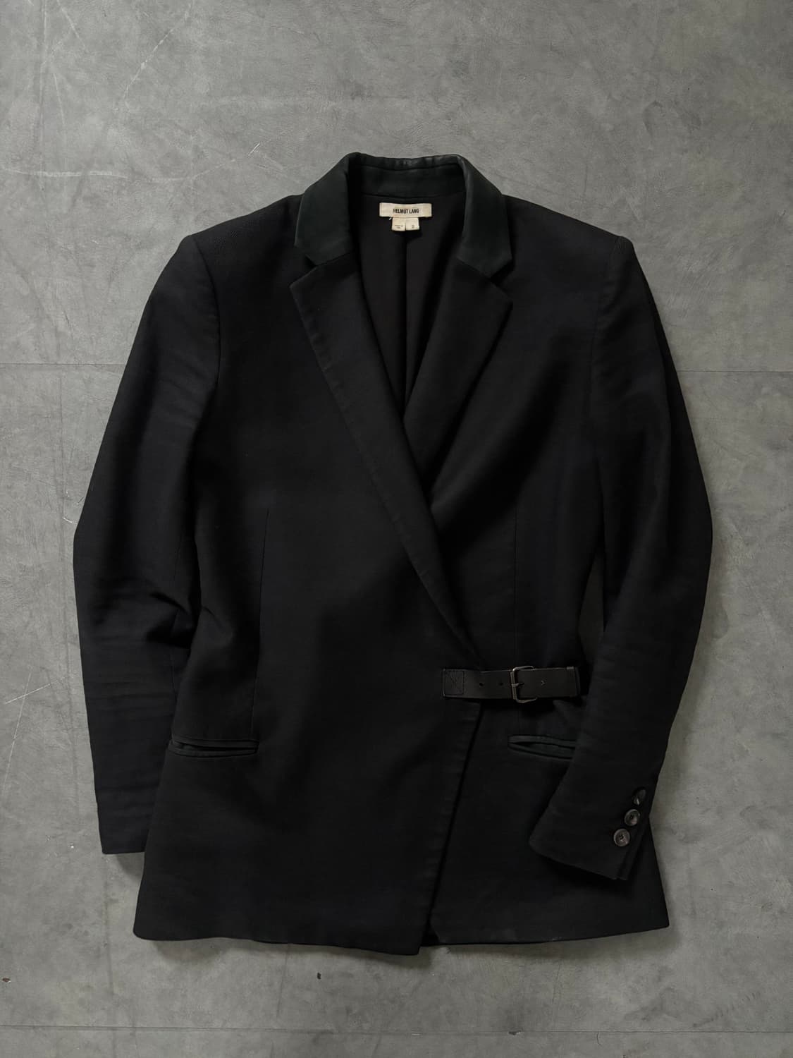 Helmut Lang 헬무트랭 블랙 버클 블레이저 상품이미지4
