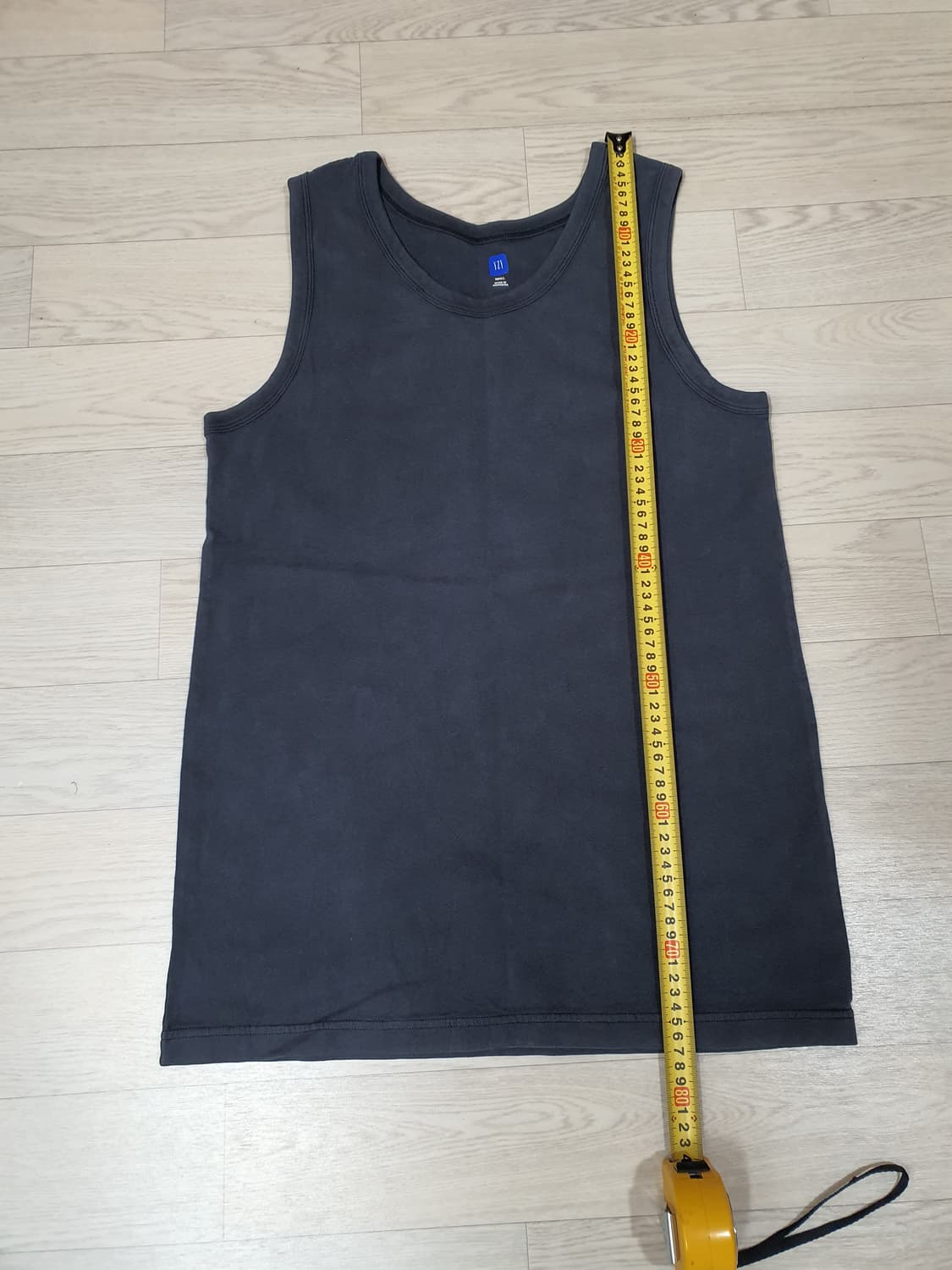 이지갭 슬리브리스 탱크탑 포에틱 블랙 yzy gap yeezy 상품이미지4