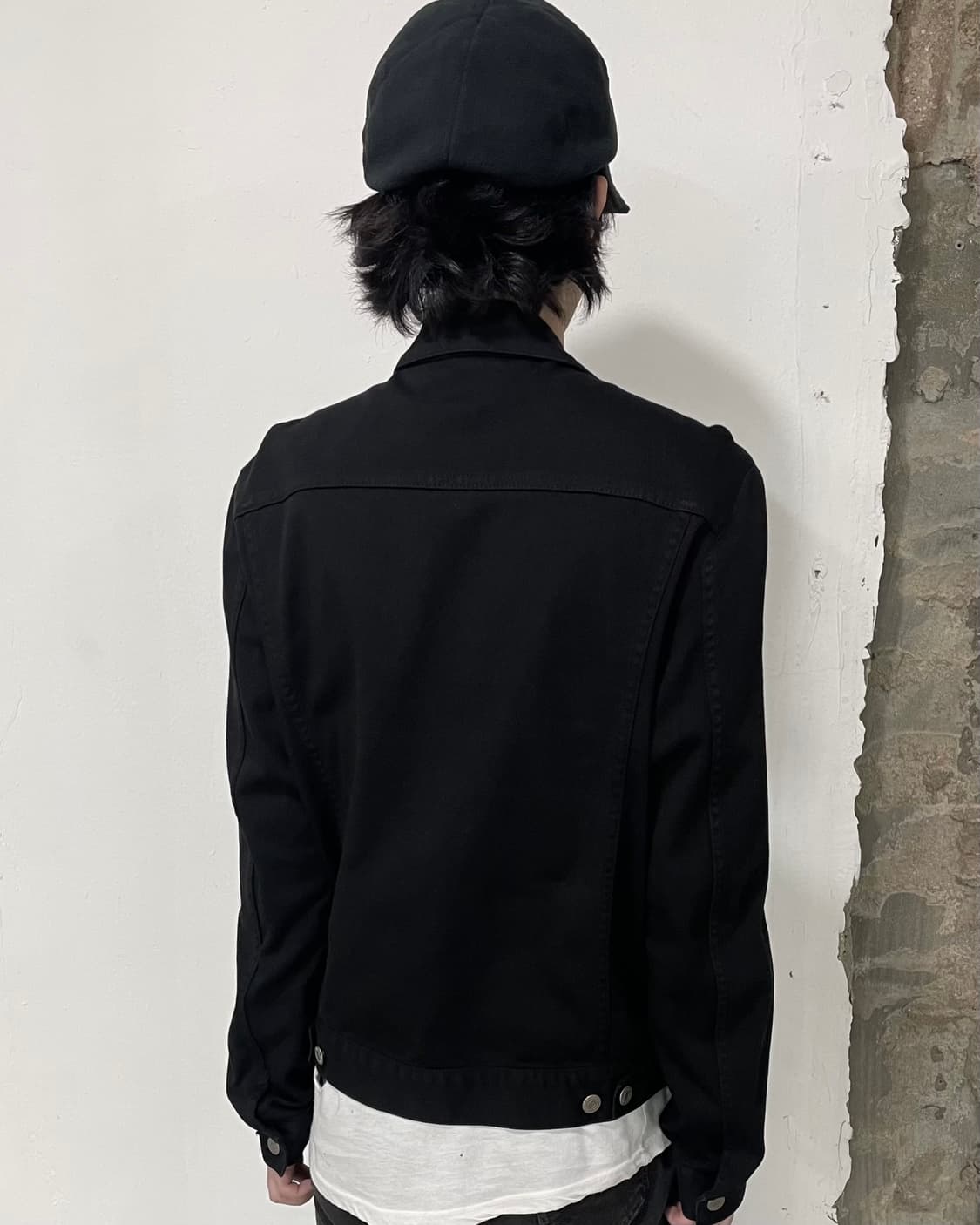 카반드주카 비대칭 데님 자켓 상품이미지3