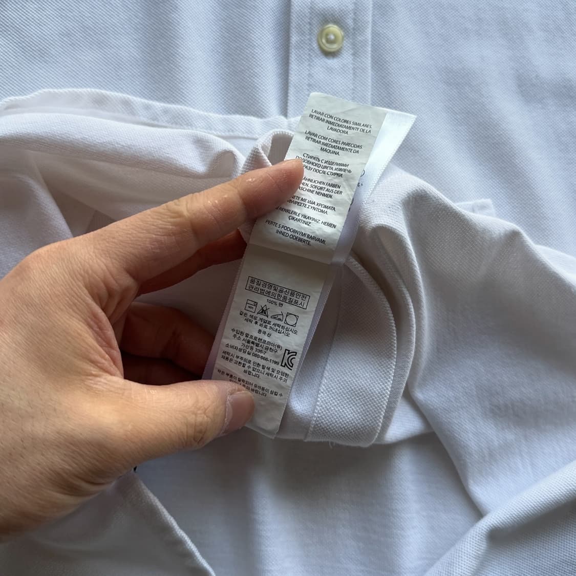 폴로랄프로렌 화이트 셔츠 남방 상품이미지4