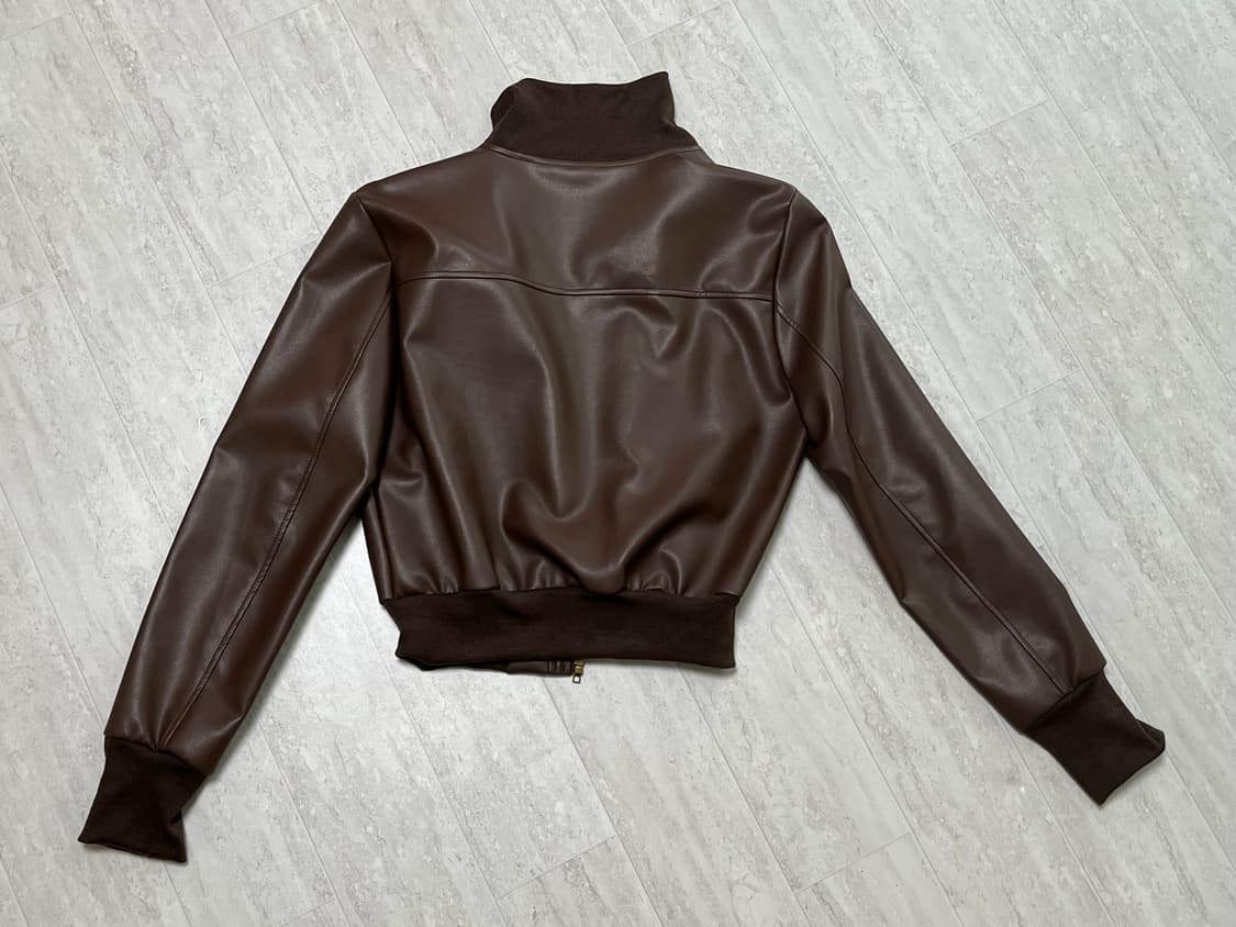 블랙업 가죽자켓 상품이미지3