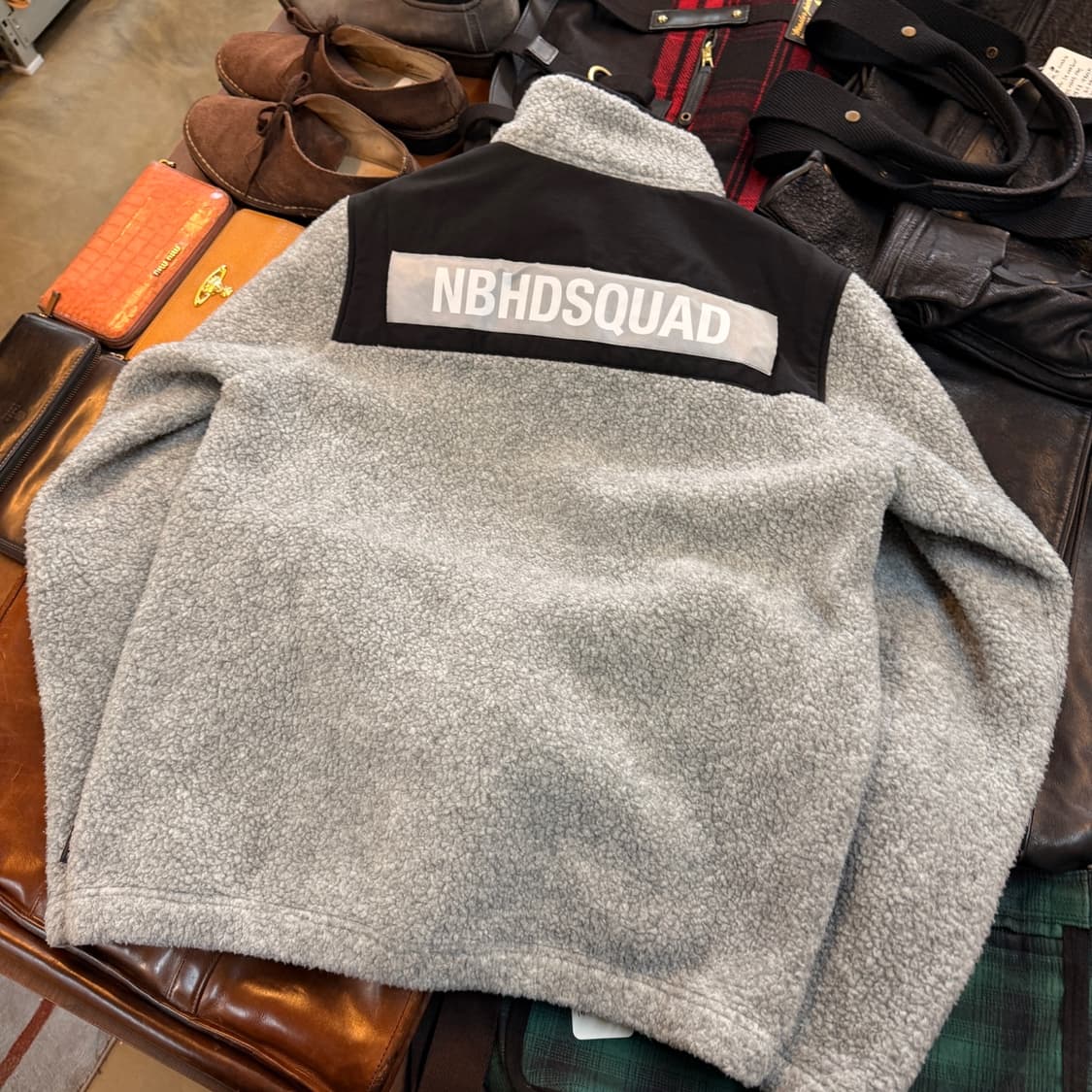 2018 네이버후드 스쿼드 플리스 자켓 M L 상품이미지1