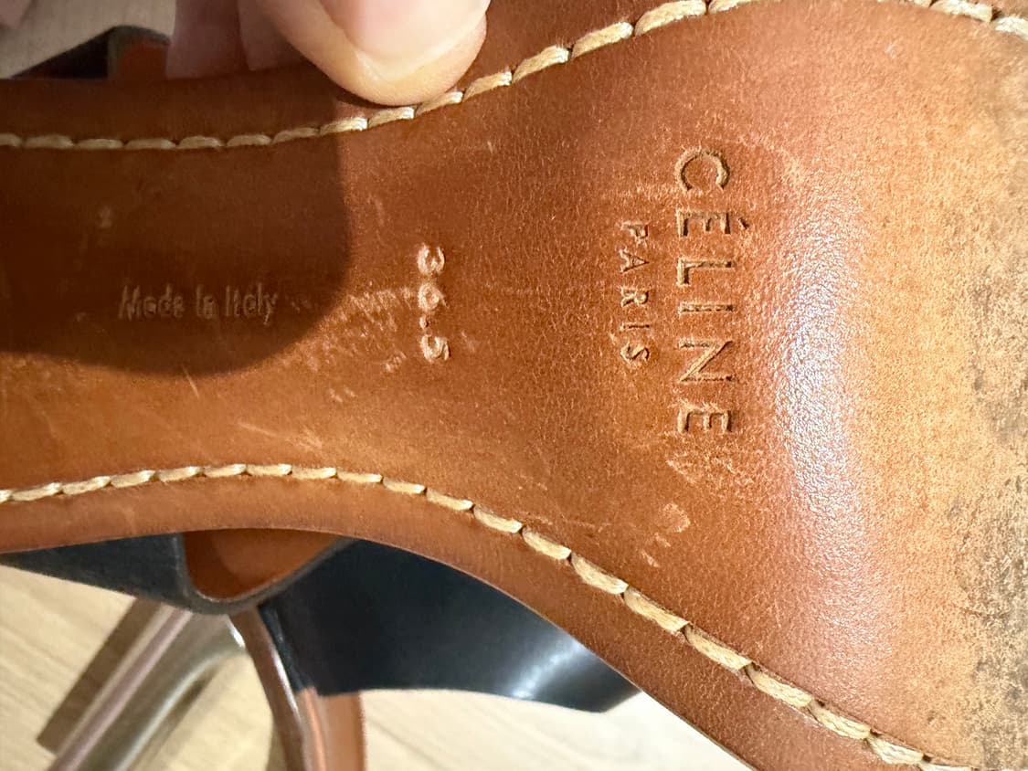 셀린느 샌들 힐 상품이미지9