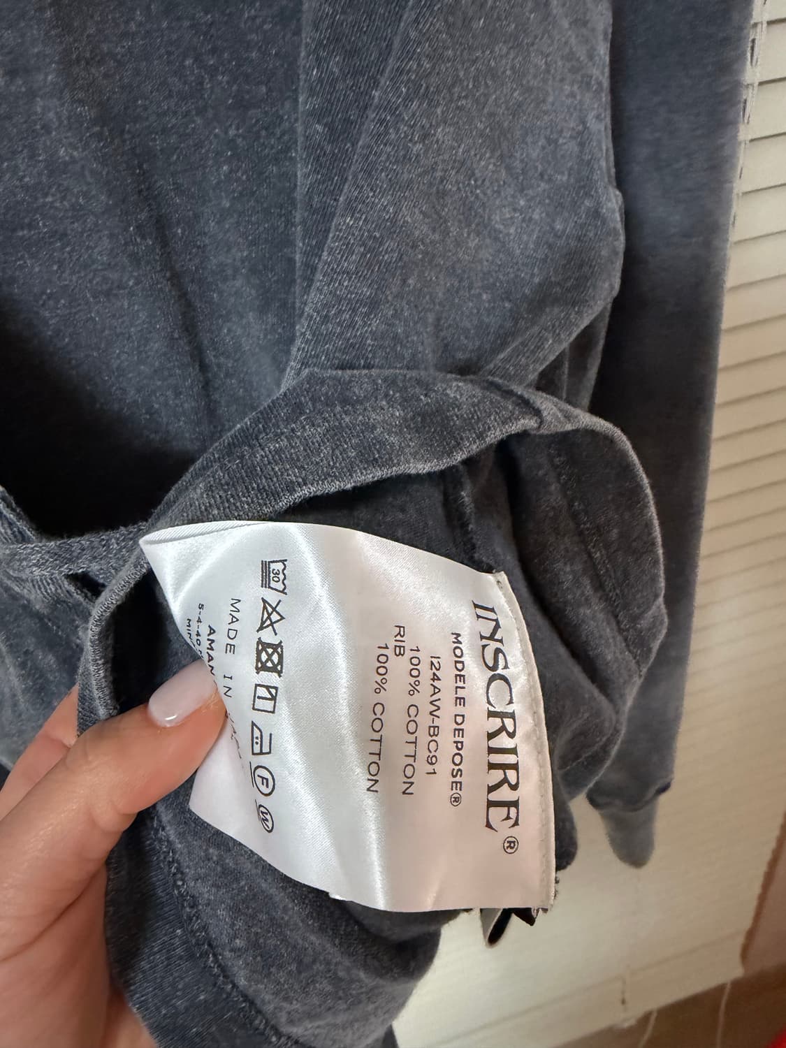 Inscrire） 긴팔T 상품이미지2