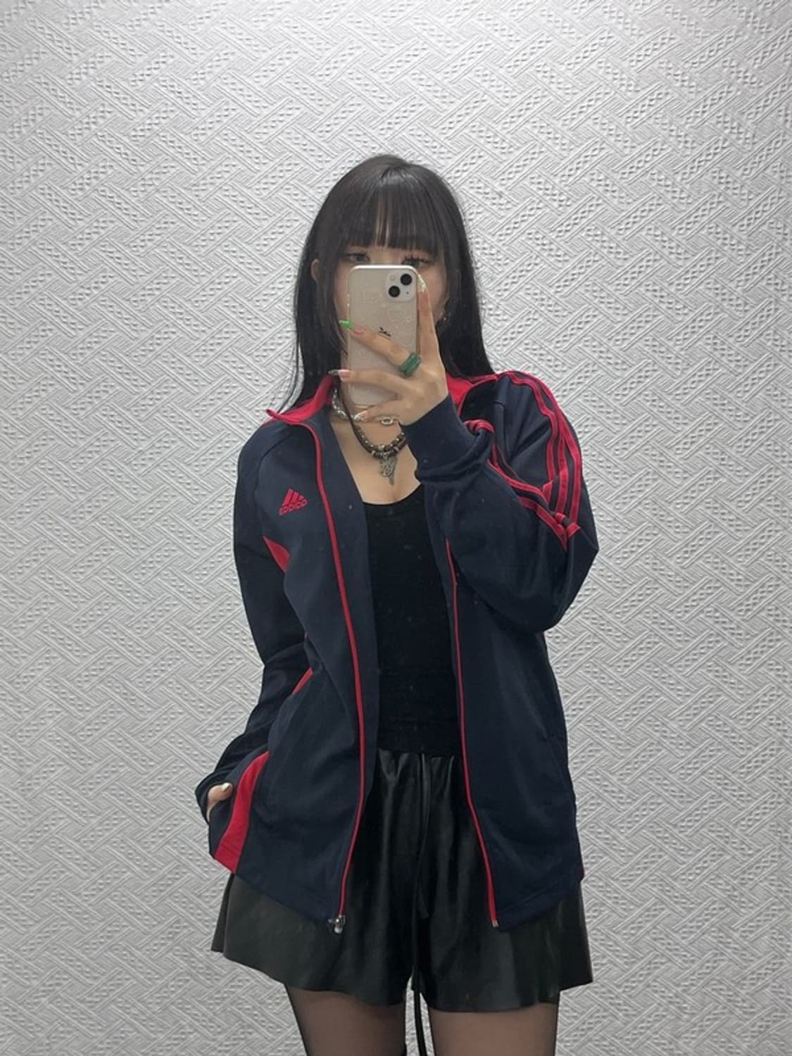 아디다스 레트로 Y2K 00s  클라이마라이트 져지 집업 S C09331 상품이미지1