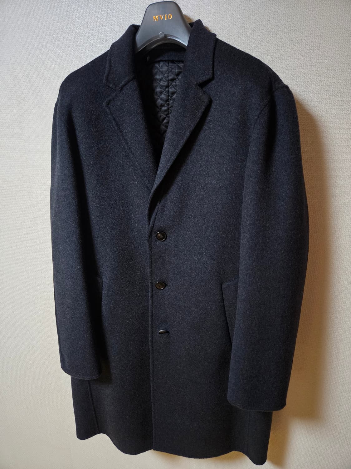 엠비오 핸드메이드 코트 차콜 상품이미지5