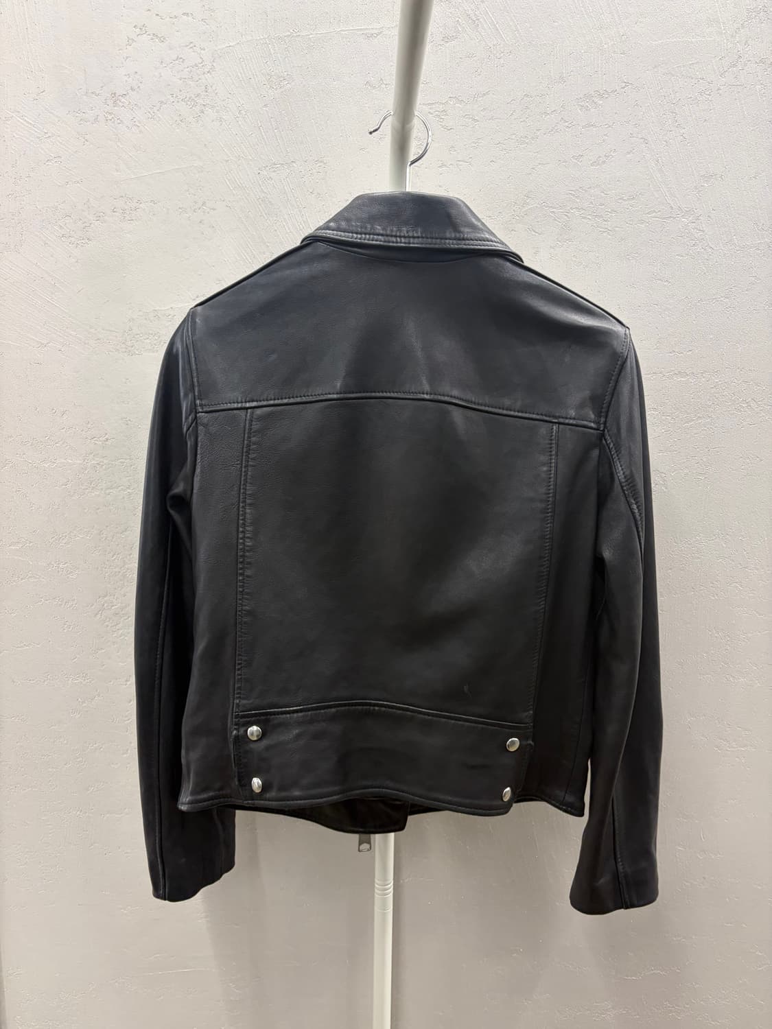 올세인츠 WILLIE BIKER 램스킨 레더자켓 S 상품이미지8