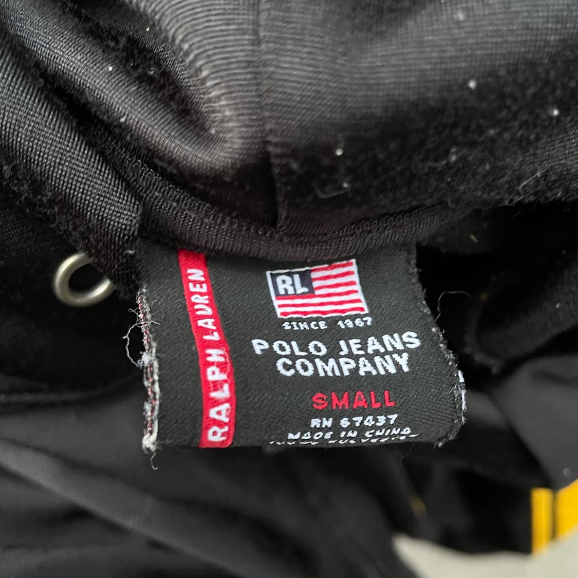 폴로 써클 로고 후드집업 져지 S 상품이미지9