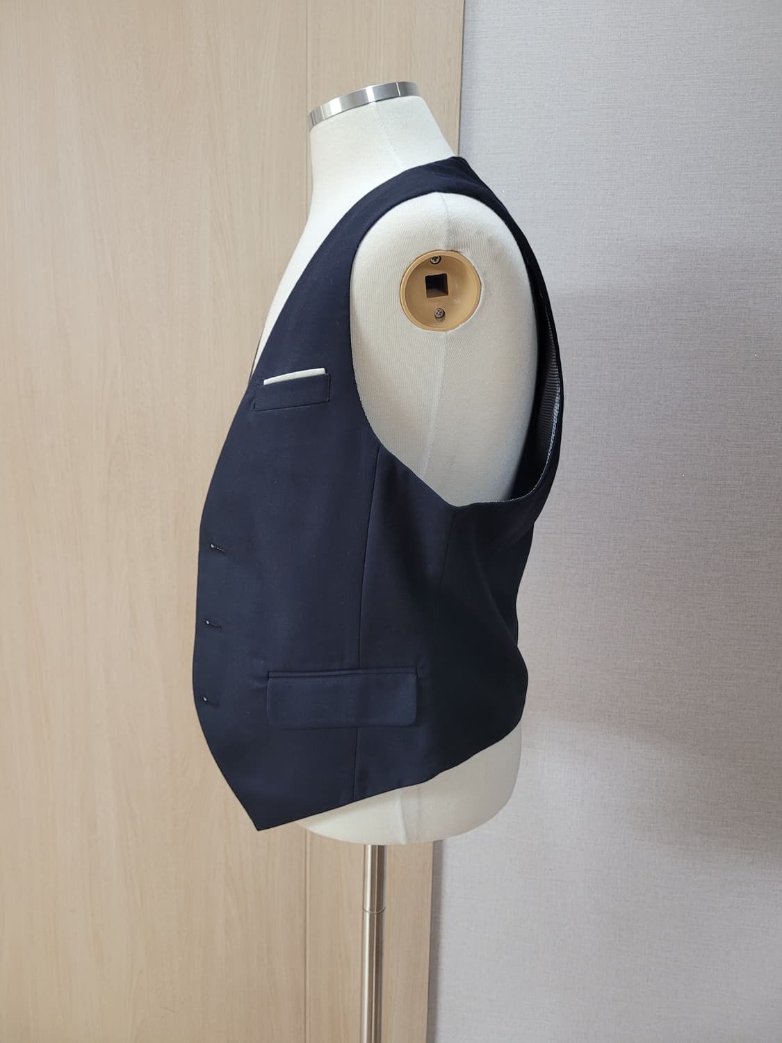 스파오포맨 SPAO for men 3버튼 조끼 100 네이비 상품이미지6