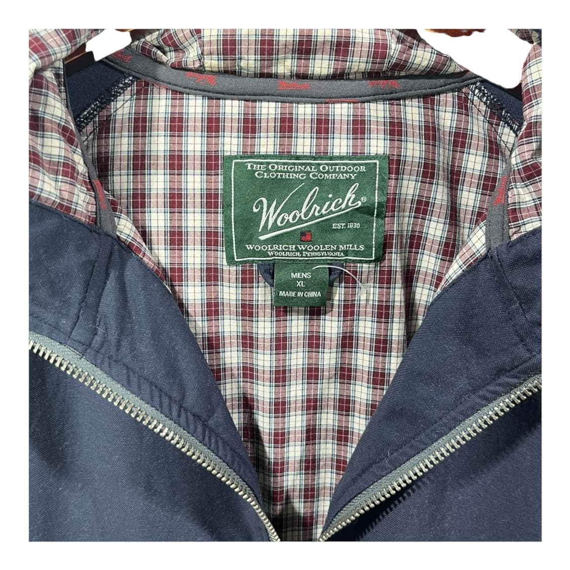 [Woolrich] 울리치 체크 안감 풀오버 후드 아노락 상품이미지5