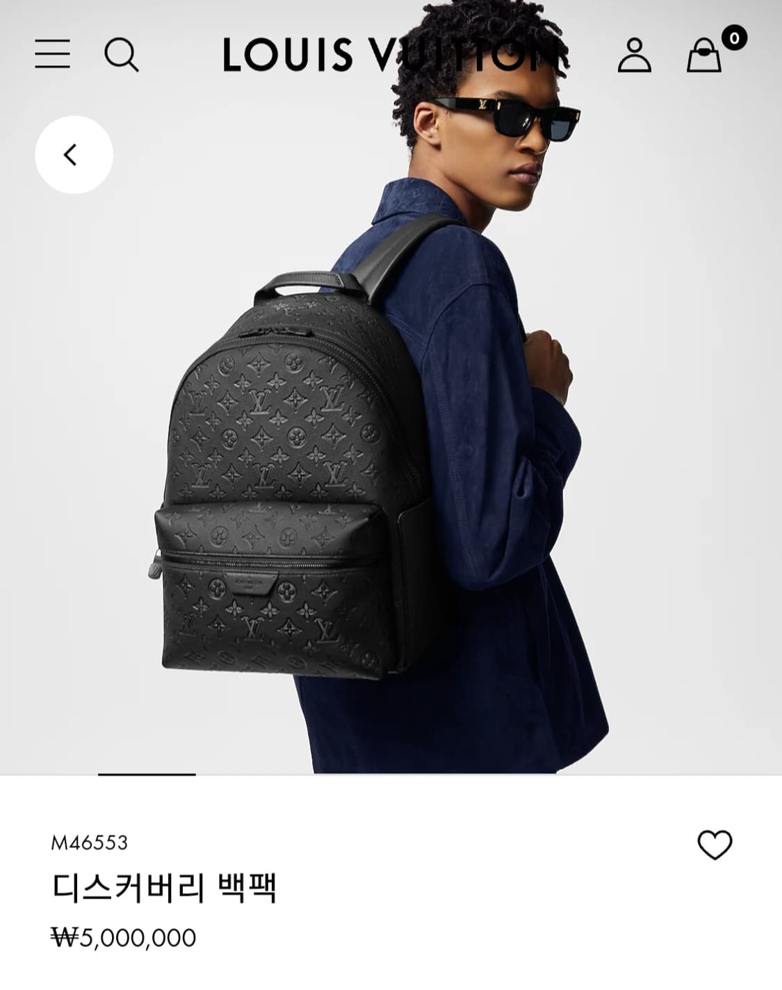 루이비통 올레더 모노그램 디스커버리 쉐도우 백팩 24년11월 상품이미지2