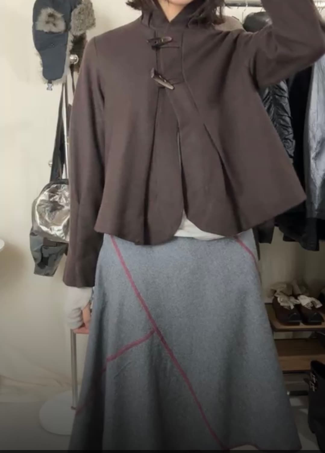 코바 빈티지 롱스커트 상품이미지2