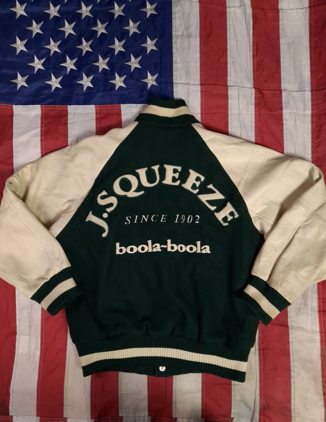 오리지날 80's 일본판 J.PRESS 울레더 바시티 자켓 상품이미지9