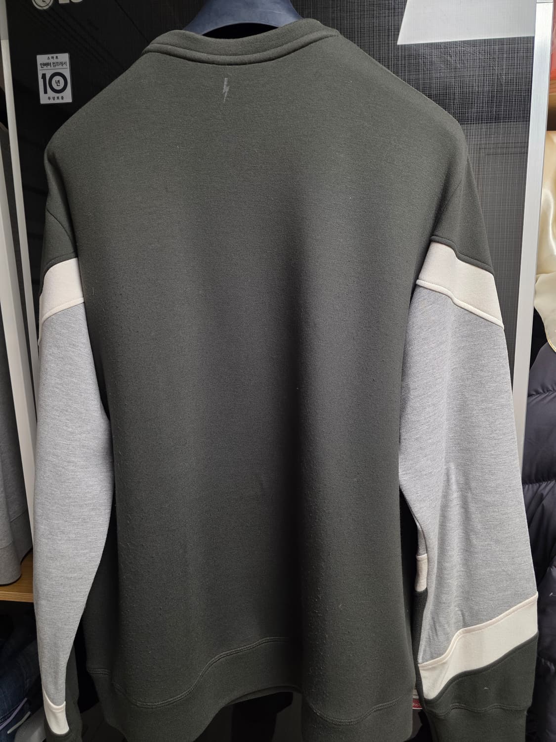 닐바렛 맨투맨 L 봄버핏 상품이미지4