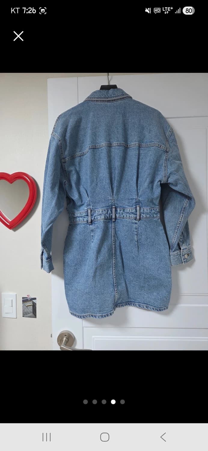 자라 데님 원피스  상품이미지4