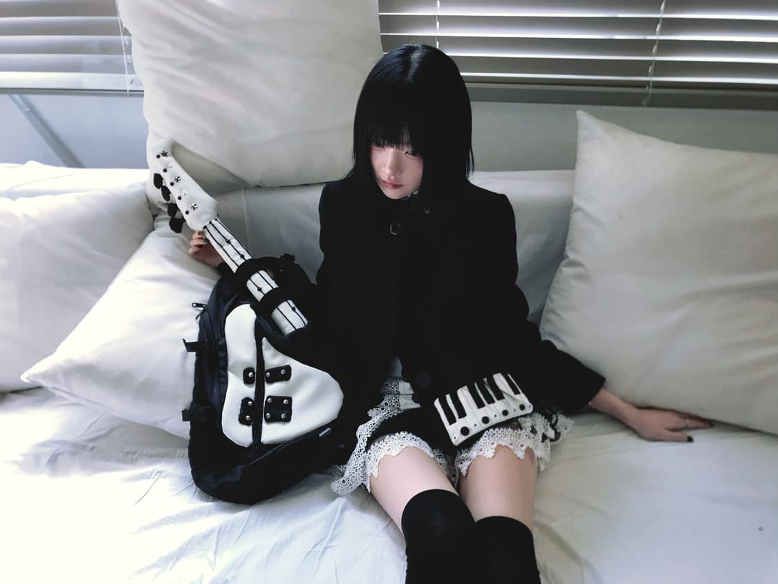 Custom)2D 🎹 simple short wing coat 상품이미지4