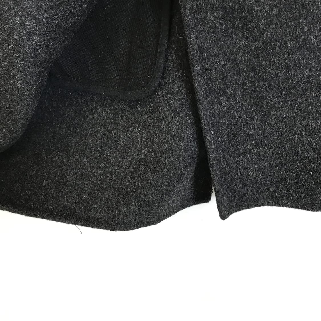 커스텀멜로우 핸드메이드 울 모직코트 [100] 상품이미지4