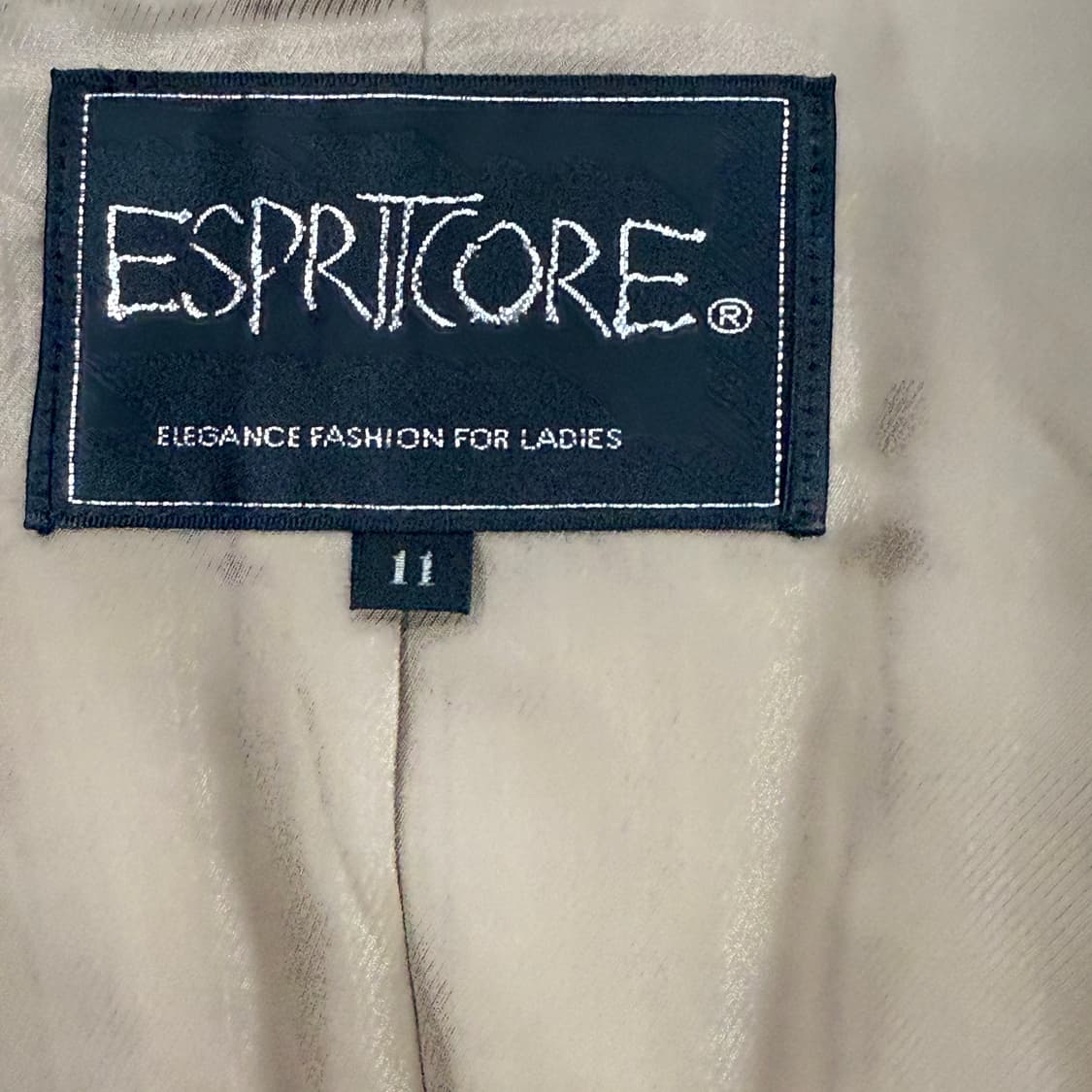 ESPRTCORR  클래식 모직 더블 코트 상품이미지7