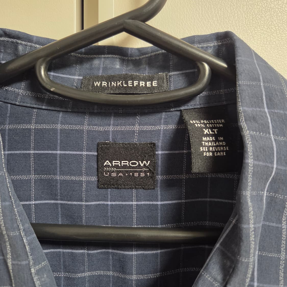 Arrow 아메리칸 체크 셔츠 2XL-3XL(110-115) 상품이미지3