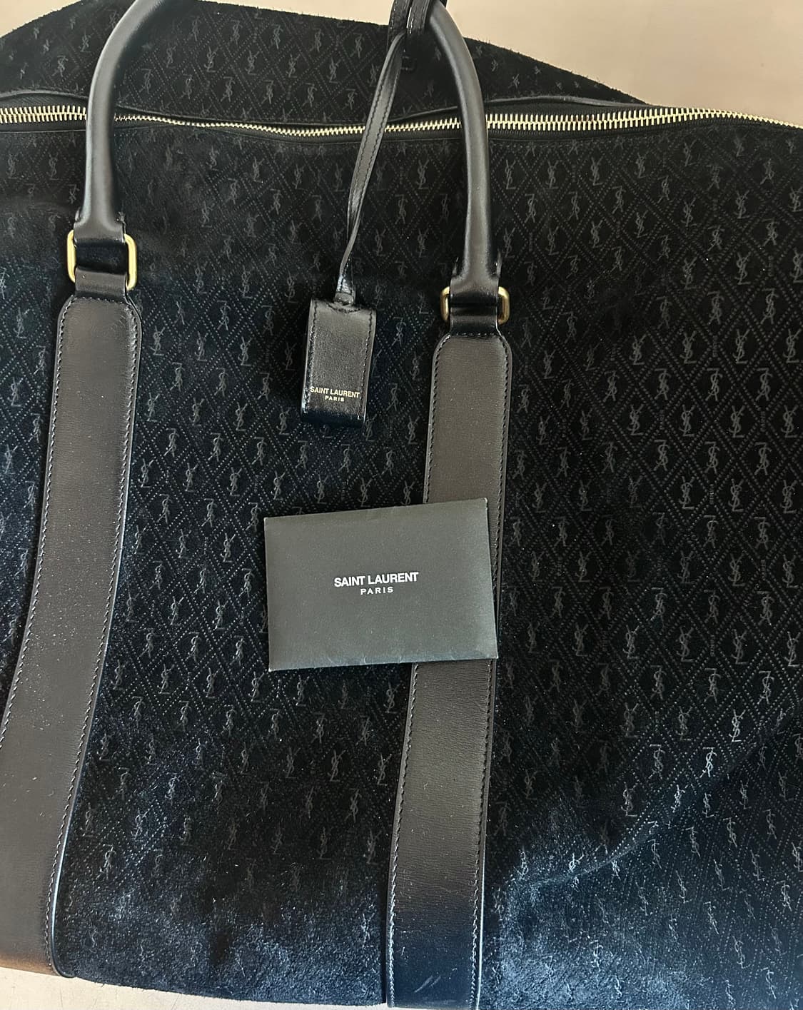 생로랑 스웨이드 보스턴백 상품이미지10