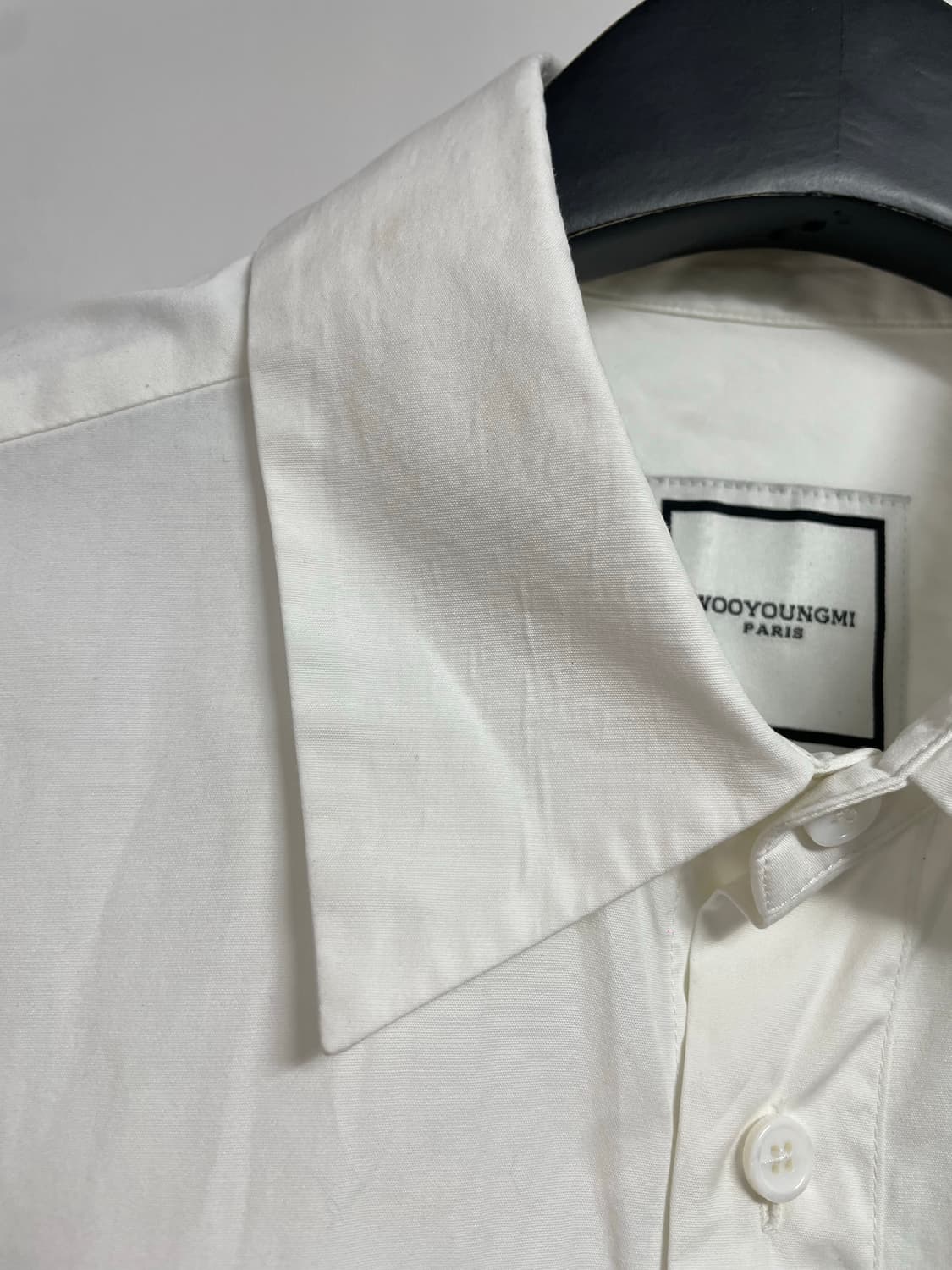 20s 우영미 백로고 숏슬리브 셔츠 (on.213)   상품이미지7