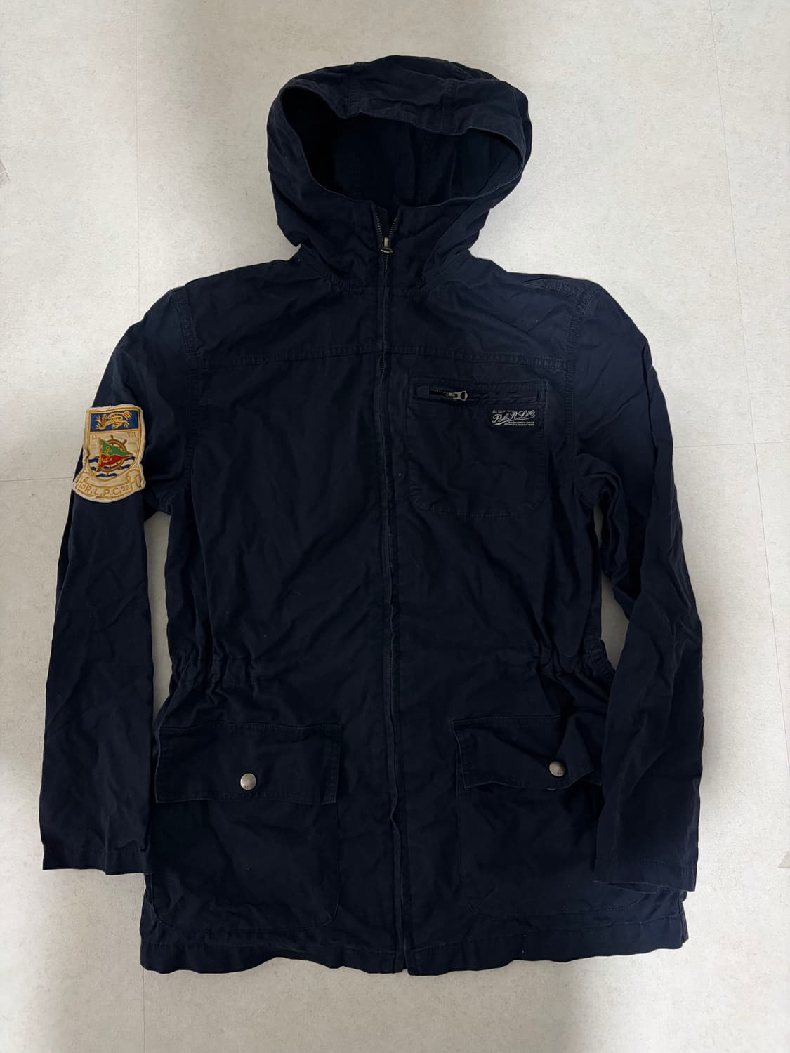 폴로 올드스쿨 패치 후드자켓 44-55 상품이미지2