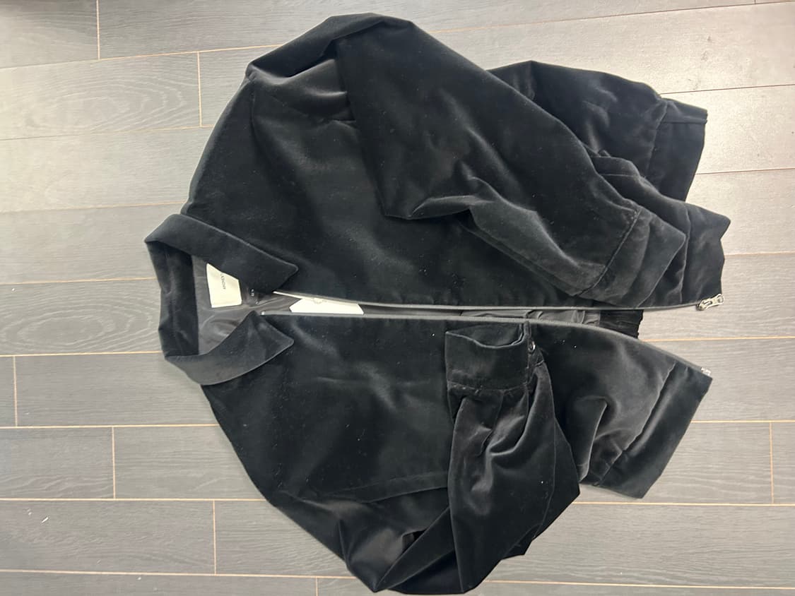 택o) 아모멘토 벨벳자켓 M 새상품 상품이미지3