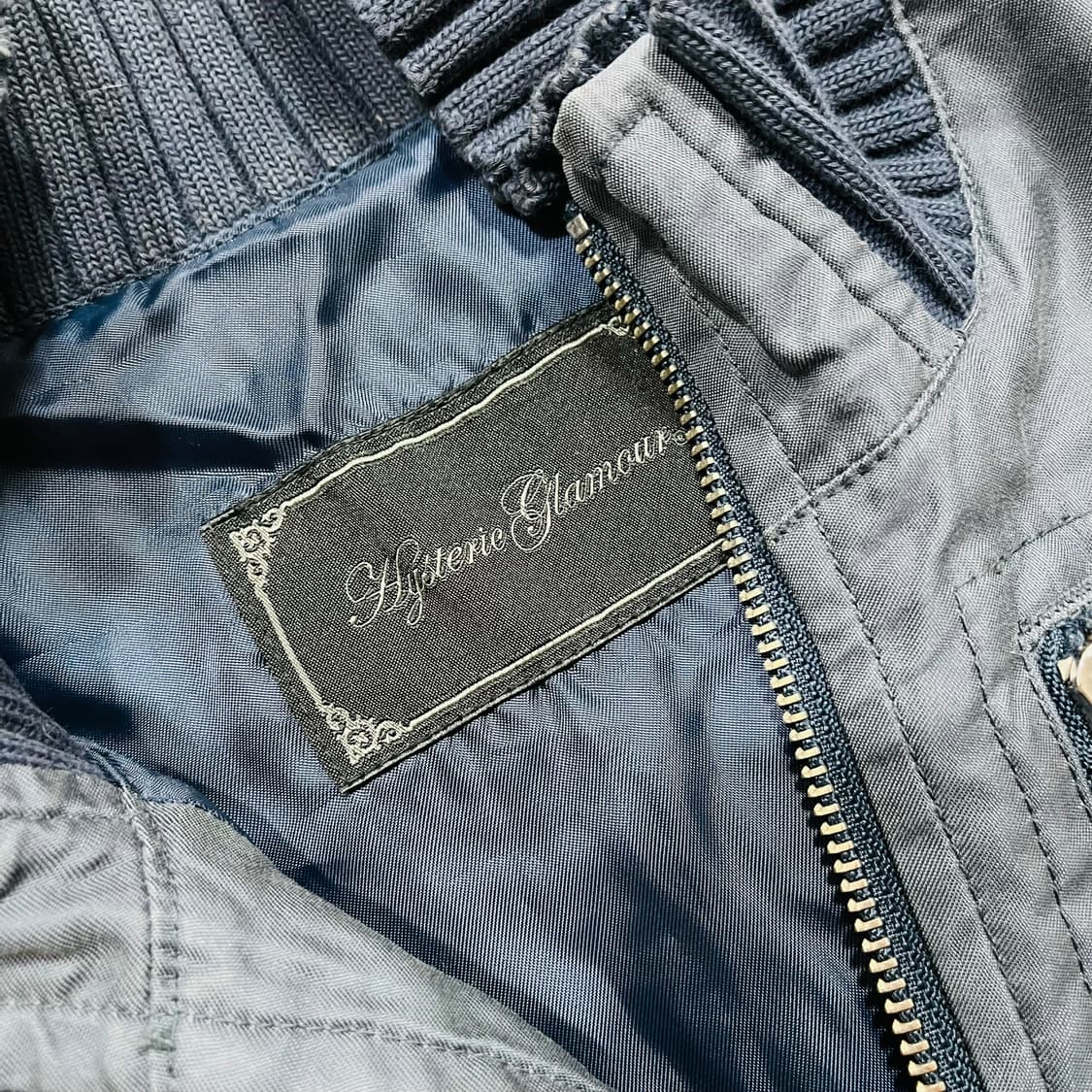 히스테릭 글래머 데빌걸 나이트 펑크 봄버 자켓 상품이미지6