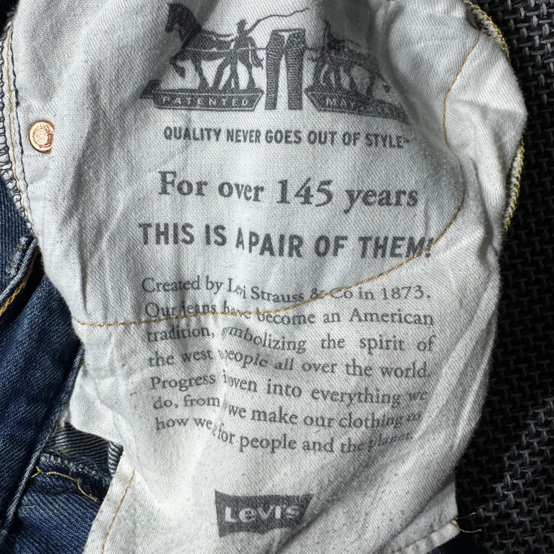 리바이스 516 데님 팬츠 ( 31/OLD-8269 ) 상품이미지5