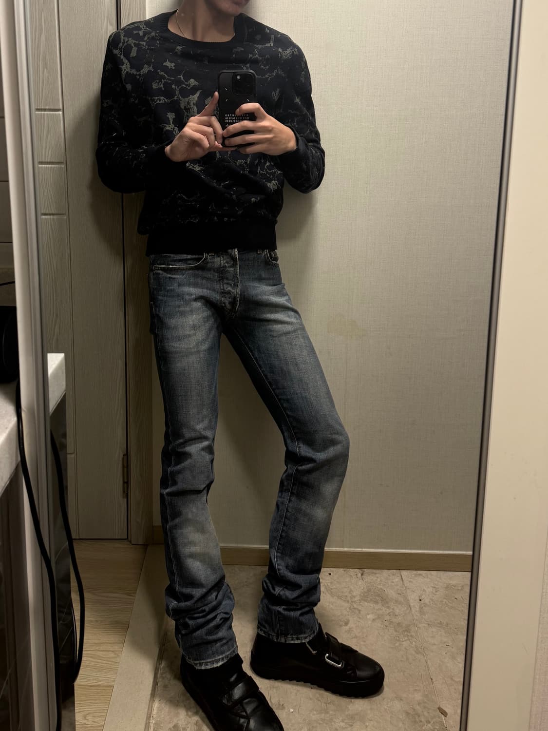 Dior homme 07SS hedi slimane blue jeans 상품이미지6