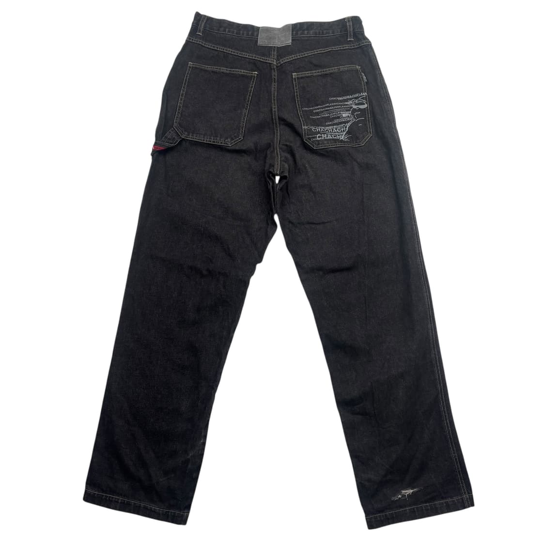 마자 플라바 올드스쿨 흑청 데님 팬츠 34 inch 상품이미지4