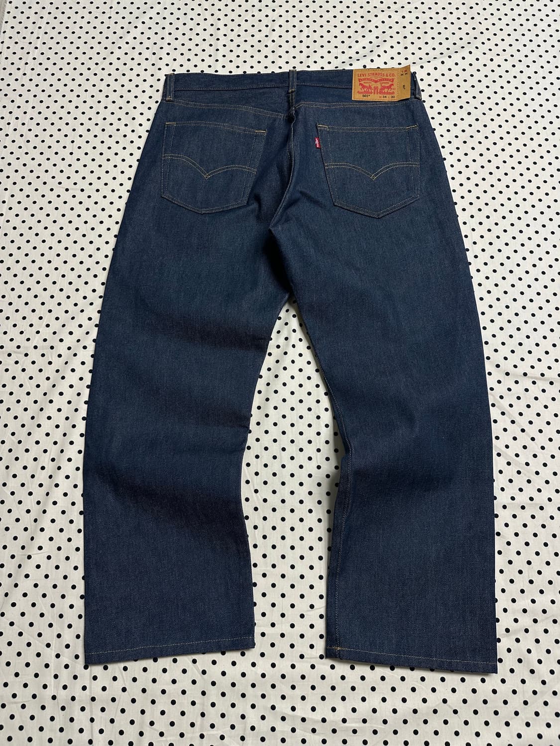 리바이스 오리지널 501 생지 인디고 데님팬츠 상품이미지4